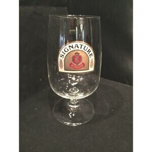 Stroh Signature New Pedestal Beer Glass Rastal Germany Vintage